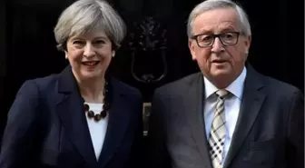 May'den Juncker'e Brexit Gözdağı