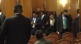 Somali Cumhurbaşkanı Fermacu Ile Etiyopya Başbakanı Desalegn'in Ortak Basın Toplantısı - Addis