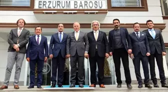 Başkan Sekmen Erzurum Barosunu Ziyaret Etti