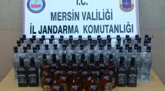 Mersin'de Kaçak İçki Operasyonu