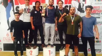 Üniversiteler Arası Muay Thai Şampiyonasında Erciyes Üniversitesi İkinci Oldu