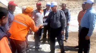 Başkan Selvitopu projeleri yerinde denetliyor