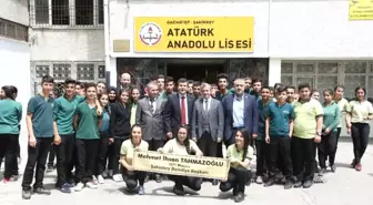 Belediye Başkanı Tahmazoğlu, Öğrencilerle Buluştu