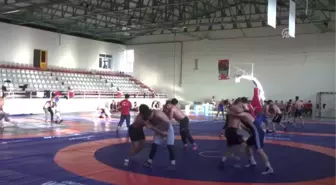 Genç Milli Güreşçiler Kampta