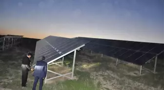 Rektör Alma, Güneş Enerjisi Tesislerini Gezdi