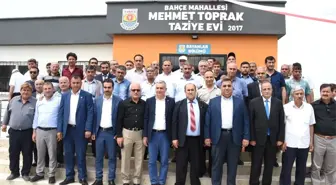 Tarsus Belediyesi Mehmet Toprak Taziye Evi Açıldı