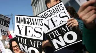 Trump'a Başkanlığı Döneminin İlk New York Ziyaretinde Protesto