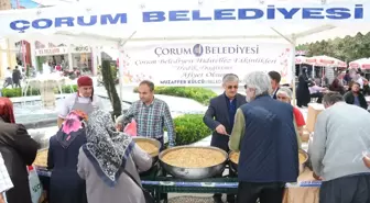 Çorum'da Belediye Hıdırellez Hediği Dağıttı