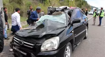 Bolu'da Düğün Dönüşü Feci Kaza: 1 Ölü, 6 Yaralı