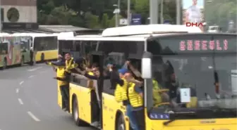 Fenerbahçe Taraftarı Vodafone Arena'ya Ulaştı