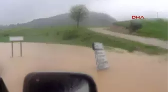 Kahramanmaraş Andırın'da Yağmur Sele Neden Oldu