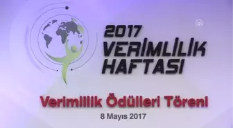 Bakan Özlü - Verimlilik Ödül Töreni (1)