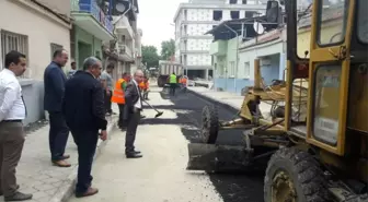 Başkan Kayda, Asfalt Çalışmalarını Yerinde İnceledi