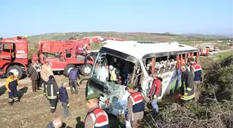 Çorum'da Otobüs Devrildi: 1 Ölü, 38 Yaralı