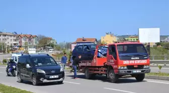 Sinop'ta Trafik Kazası