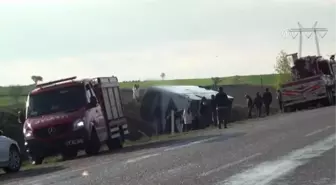 Yolcu Otobüsü Devrildi: 1 Ölü, 38 Yaralı