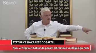 Atatürk'e Hakarete Gözaltı Kararı!