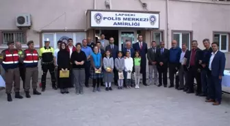 Lapseki'de Trafik ve İlk Yardım Haftası Etkinlikleri