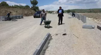 Havza Devlet Hastanesine Bağlantı Yolları Yapılıyor