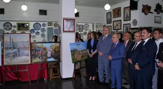 Salihli'de El Emeği Göz Nuru Eserler Görücüye Çıktı