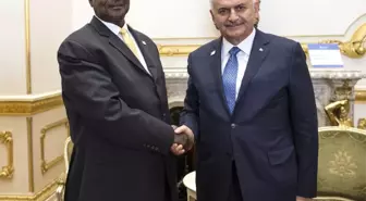 Başbakan Yıldırım, Uganda Cumhurbaşkanı Museveni ile Görüştü