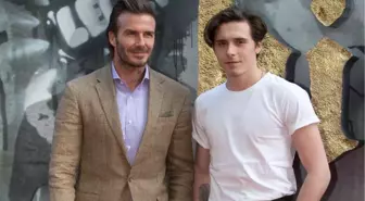 Beckham 'İlk Büyük Filminin' Galasına Oğlu ile Katıldı