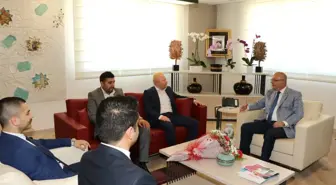 Ülkü Ocaklarından Başkan Ergün'e Ziyaret