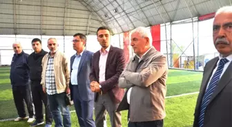 Birlik ve Beraberlik Halı Saha Futbol Turnuvasının Açılışını Mumcu Yaptı