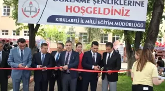 Kırklareli'nde 'Öğrenme Şenliği' Açıldı