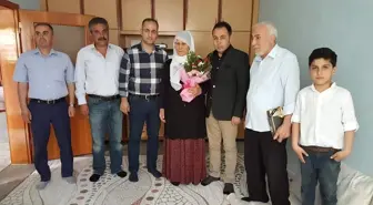 Kaymakam Çoban'dan Şehit Polisin Annesine Ziyaret