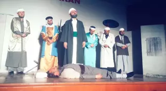Hayat El-Harrani Hazretleri'nin hayatı tiyatroyla anlatıldı