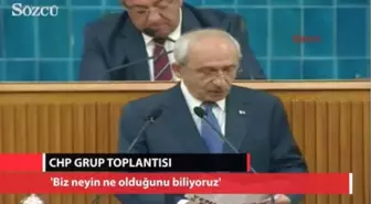 Kılıçdaroğlu CHP Grup Toplantısında Emin Çölaşan'ın Yazısını Okudu