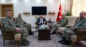 Orgeneral Savaş'tan Vali Ustaoğlu'na Ziyaret