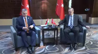 Pekin)- Cumhurbaşkanı Erdoğan, Macaristan Başbakanı Orban'ı Kabul Etti