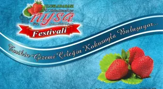 Sultanhisar'da Çilek Festivali Hazırlıkları Tamamlandı