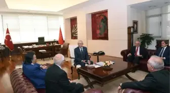 Kılıçdaroğlu, DYP Genel Başkanı Çetin Açıkgöz ile Görüştü