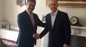 Mustafa Sarıgül, İngiltere Eski Başbakanı Tony Blair ile Görüştü