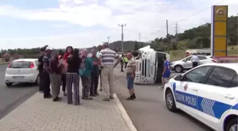 Öğrenci Servisi Devrildi: 5 Yaralı