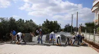 Yeşilbayır ve Düzlerçamı Mahallelerine Kilit Taşı Döşeniyor