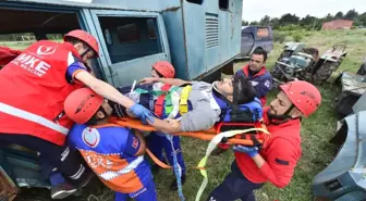 4 İlin Umke Ekiplerinden Amasya'da Tatbikat