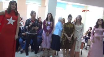 Kırıkkale Kız Meslek Lisesi Öğrencileri Mankenleri Aratmadı
