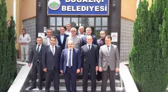 Vali Dağlı Boğaziçi Belediyesini Ziyaret Etti