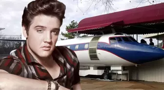 Efsanevi Müzisyen Elvis Presley'in Özel Uçağı Açık Artırmaya Çıkarıldı