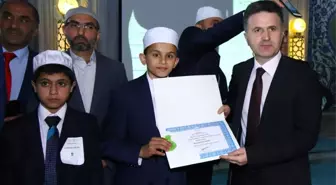 Kur'an-ı Kerim Birincisi Samsun'dan