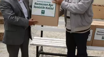 Osmaniye Belediyesi Tüm Camiilere Temizlik Malzemesi Dağıtıyor