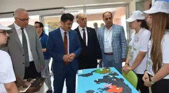 Salihli'de Tubitak Bilim Fuarı Açıldı