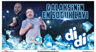 Didi Yeni Reklamına 'Galaksinin En Soğuk Çayı' Sloganıyla Hazırlandı