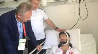 Gençlik ve Spor İl Müdürü Eskici'den Milli Sporcuya Geçmiş Olsun Telefonu