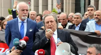 Geniş Haber) Sözcü Gazetesi Soruşturması Adliye Önünde Protesto Edildi