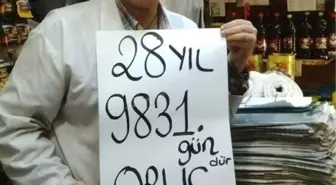 Gölcüklü Esnaf 28 Yıl 9 Bin 831 Gündür Oruç Tutuyor